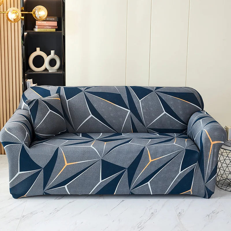 Stretch Sofa Cover with Non-Slip Backing