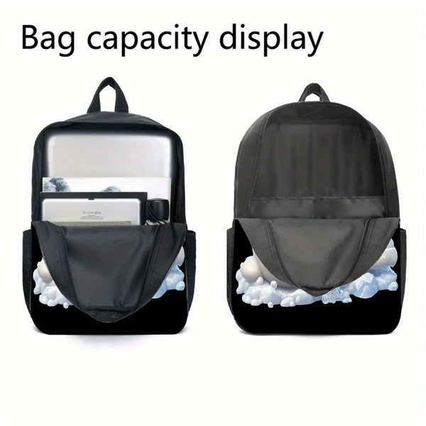 Ensemble Sac à Dos 3 Pièces Tendance avec Sacoche et Trousse