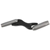 A professional brick jointer set featuring a cast aluminum handle with black and silver components.