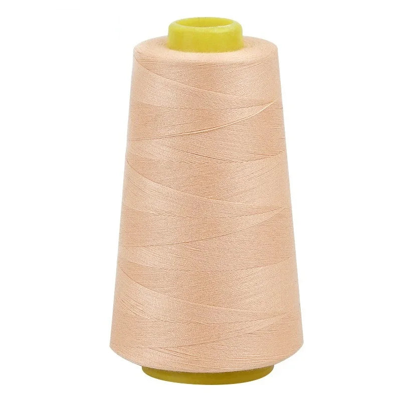 Solid Color Polyester Sewing Thread Spools (3000 Yards Each)