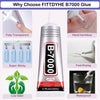 Premium Clear Jewelry Glue for Stones, Gems & Repairs
