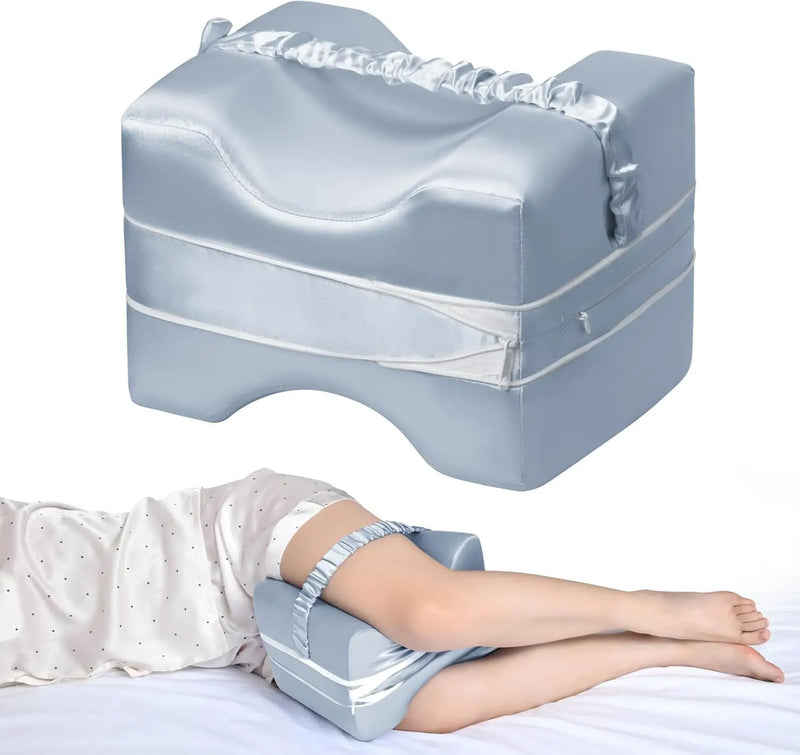 Contoured Knee Pillow for Side Sleepers