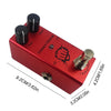 Compact Guitar Effects Pedal with 10 Classic Effect Modes