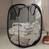 Collapsible Mesh Laundry Basket with Handles