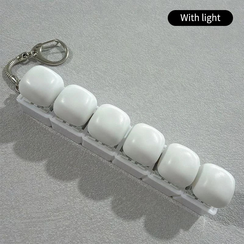 Mechanical Keyboard Fidget Keychain
