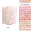 Pearl Rainbow Gradient Cotton Yarn - Soft Hand Knitting Thread