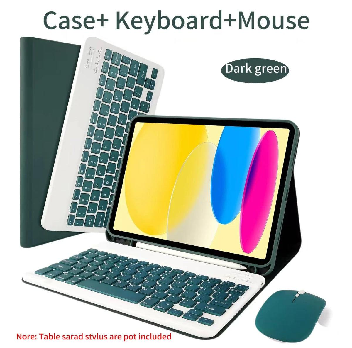 iPad Keyboard Case with Removable Cover