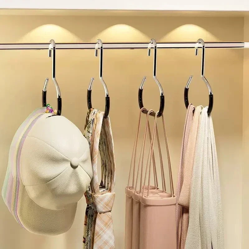 Circular Hat Organizer Hanger with Non-Slip Grip