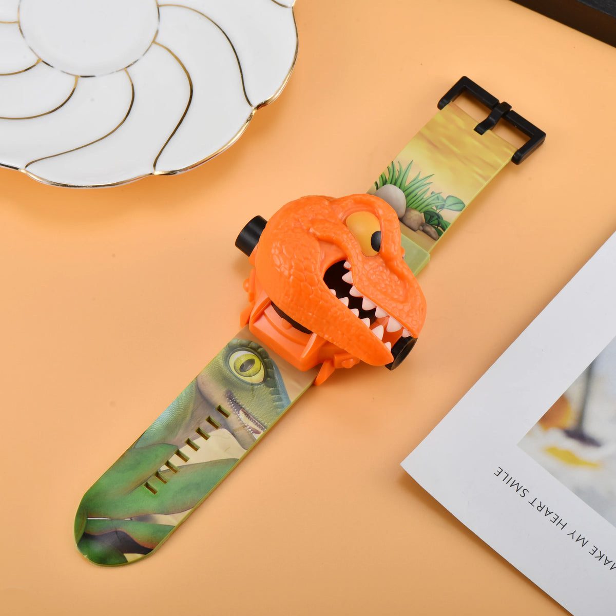 Dinosaur Projection Watch with 24 Light-Up Patterns