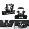 Universal Stainless Steel LED Light Bar Mounting Brackets (Pair)