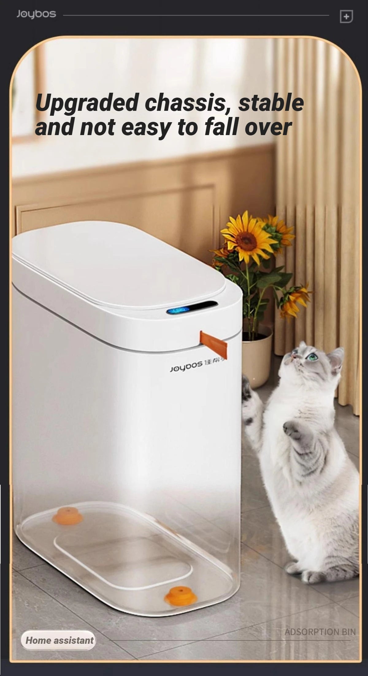 Automatic Sensor Trash Can with Adsorption Bag