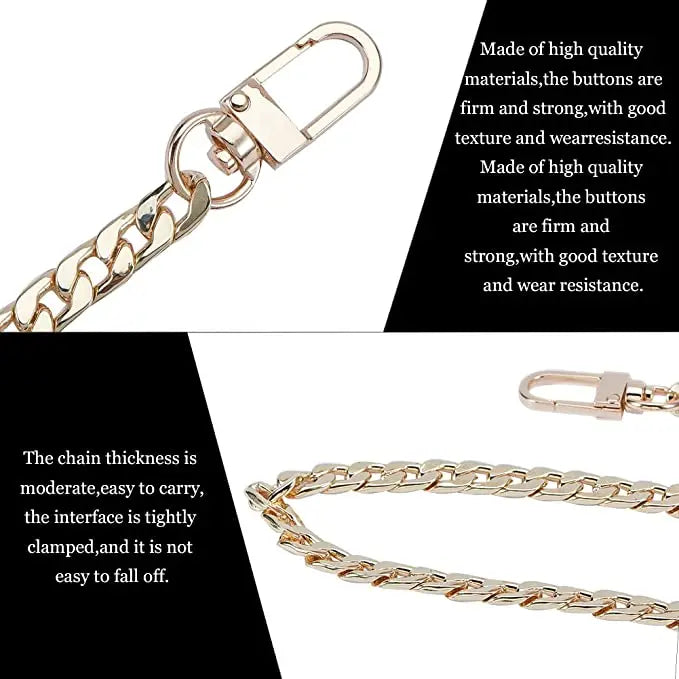 316L Stainless Steel Curb Chain Necklace for Women