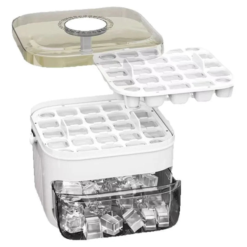 Ice Maker with 50 Cubes for Large Capacity Storage