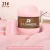 Premium 100% Cashmere Yarn 6-Skein Set for Knitting