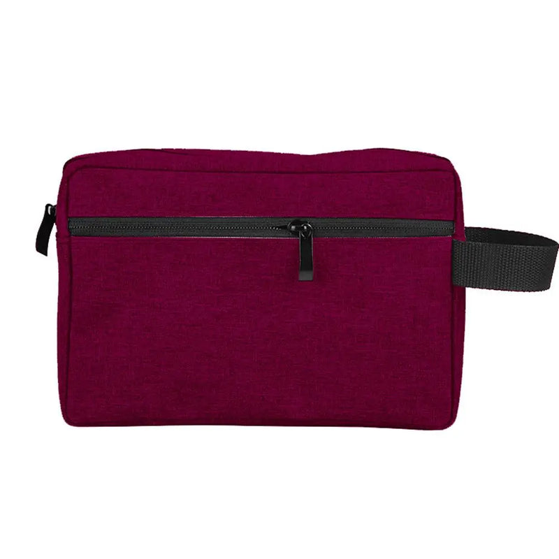 Compact Canvas Toiletry Bag