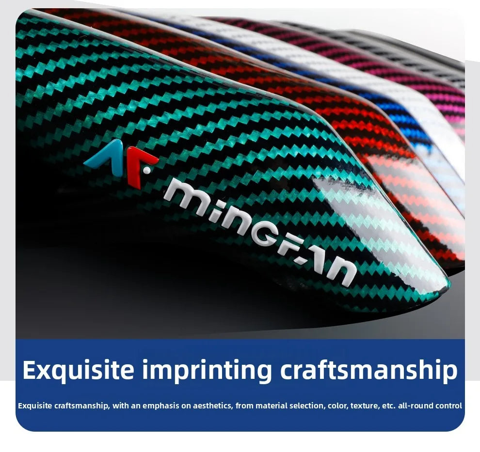 Carbon Fiber Texture Steering Wheel Cover - Anti-Slip & Comfortable Grip