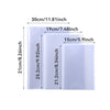 Transparent Reusable Book Covers for Textbooks & Notebooks