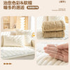 Soft Corduroy Sofa Cushion Cover with Non-Slip Backing