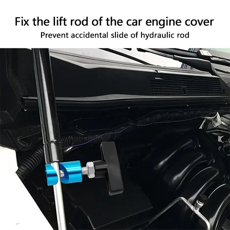 Anti-Slip Car Hood Support Rod Clip