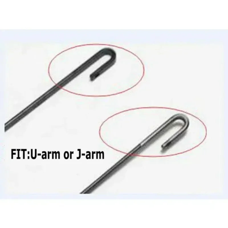 Frameless U-Shape Windshield Wiper Blades