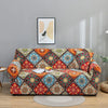 Stretch Floral Sofa Cover with Anti-Slip Grip