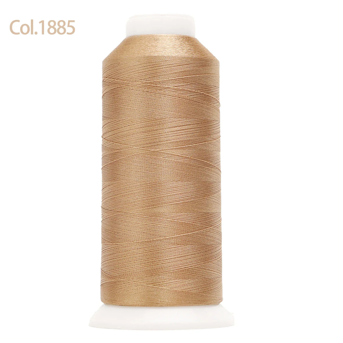 80-Color Polyester Embroidery Thread Set with Large 4000m Spools