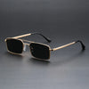 Vintage Double-Bridge Square Sunglasses