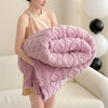 Plush Coral Fleece Blanket – Soft & Warm Throw for Bed, Sofa & Travel
