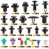 Universal Car Fastener Clip Assortment Kit – 50 Piece Push Retainer Set