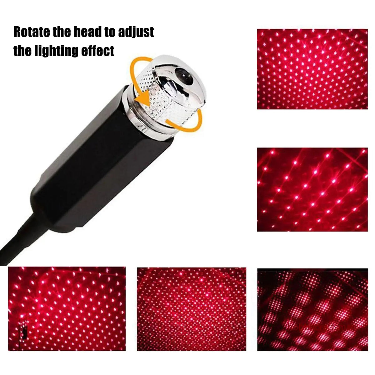 Mini LED Galaxy Star Projector Night Light