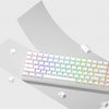 Crystal Clear Jelly Keycaps with Side-Printed Legends for Mechanical Keyboards