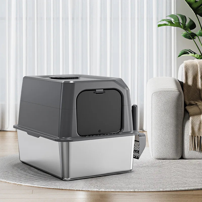 Automatic Self-Cleaning Cat Litter Box
