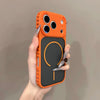 Frosted Clear Magnetic Case for iPhone with Non-Slip Bumper