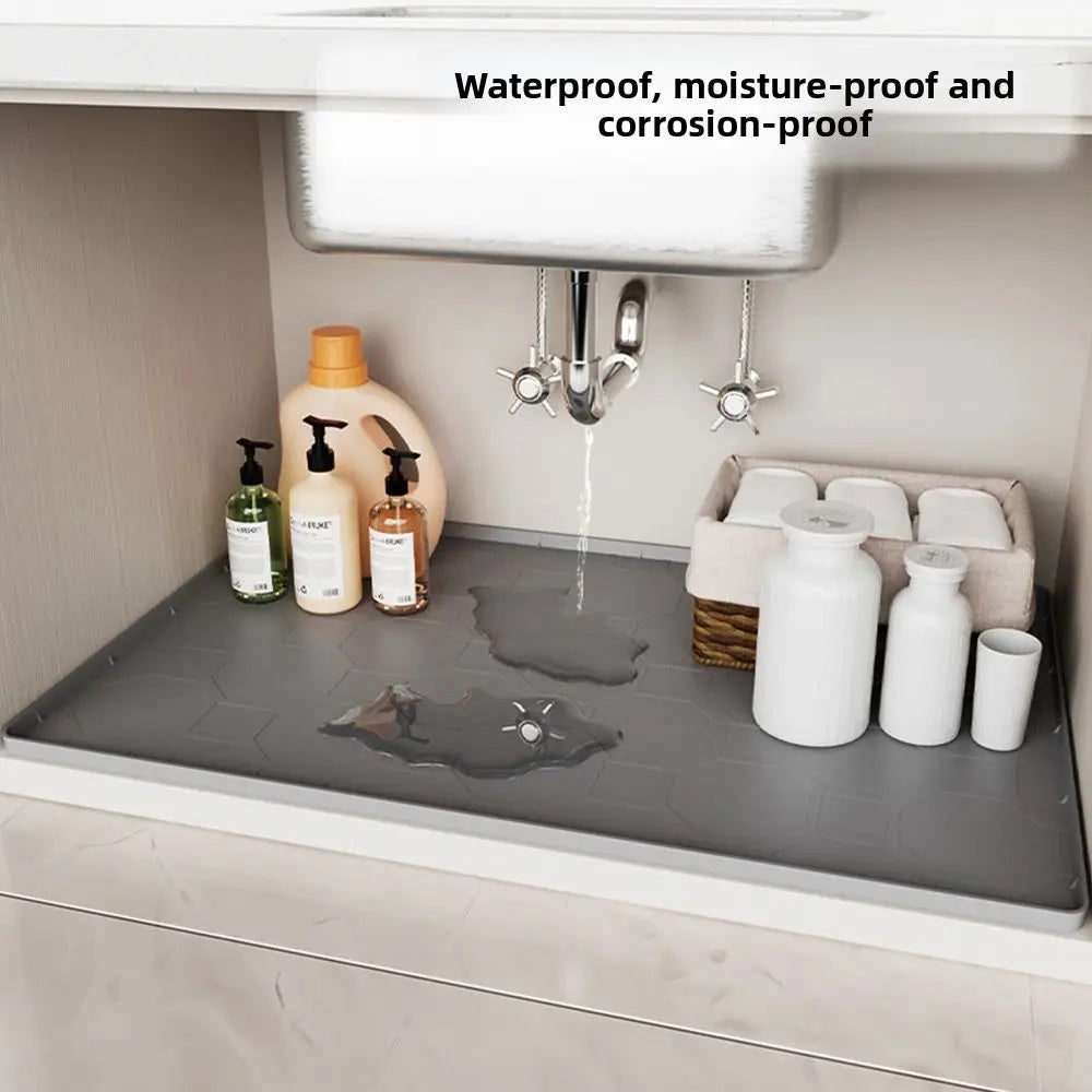 Under Sink Waterproof Silicone Mat