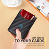 Slim RFID-Blocking Carbon Fiber Wallet