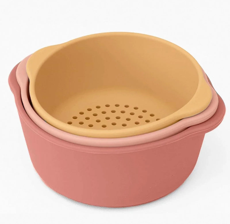 Partitioned Sensory Play Bin for Toddlers