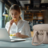 Insulated Double-Deck Lunch Bag with Leakproof Lining