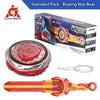 Infinity Nado Spirit Wind Panda Metal Spinning Top Set with Sword Launcher
