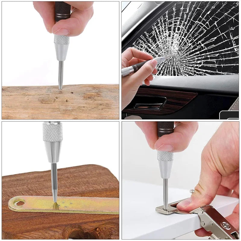 Automatic Center Punch for Precision Marking on Metal, Wood & More