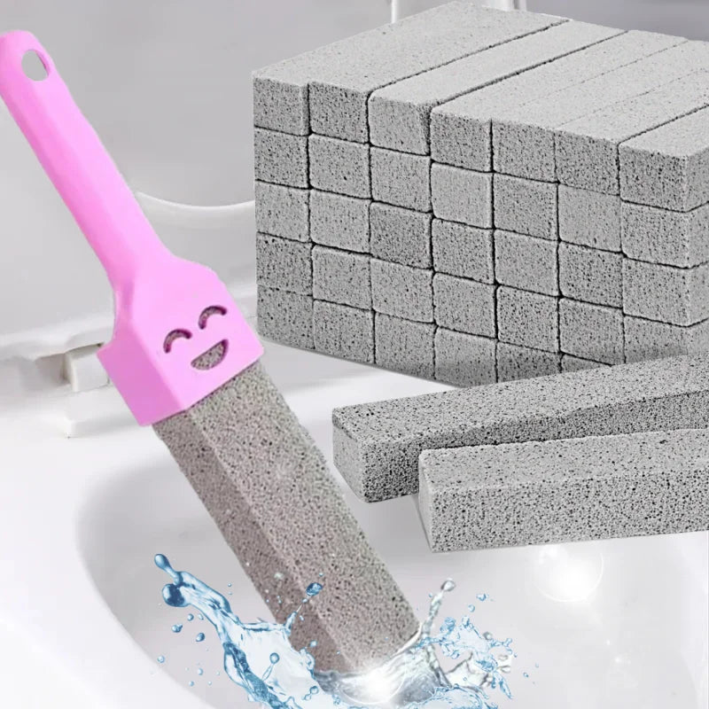 Pumice Stone Cleaning Stick Set for Toilet, Tile, and Sink Stain Removal