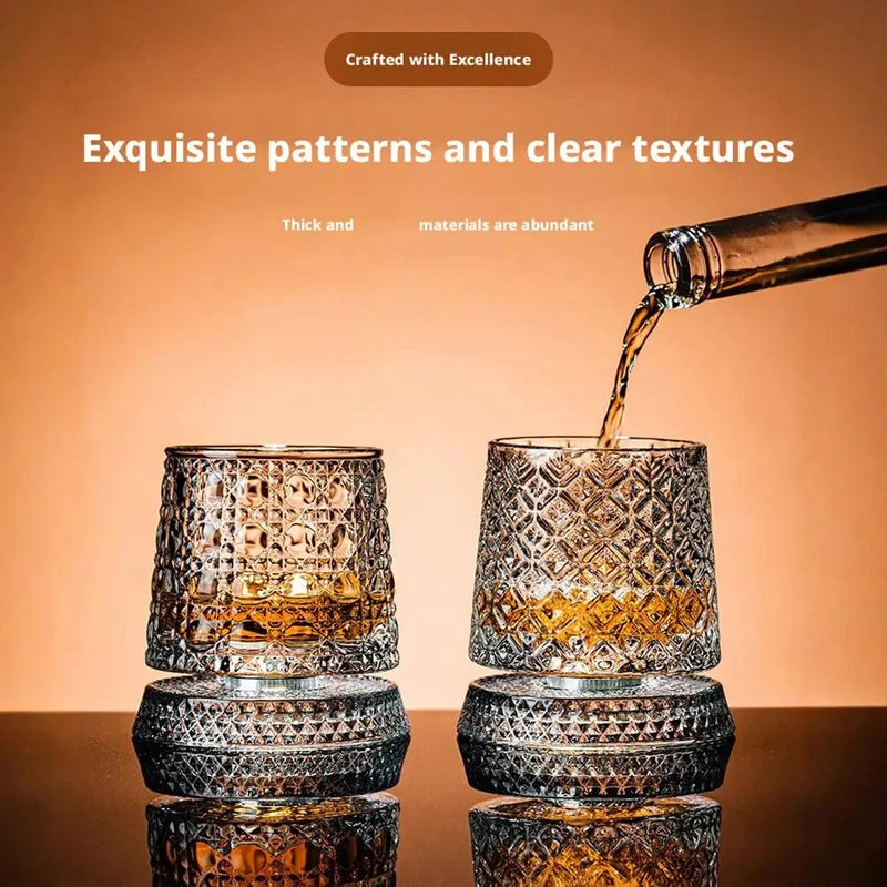 Copas de Whisky Giratorias (Juego de 2)