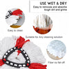 Replacement Microfiber Mop Head & Adjustable Handle for Spin Mop Systems