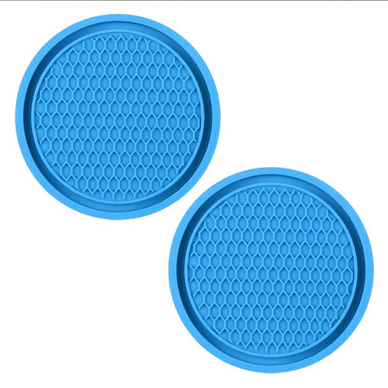 Rhinestone Crystal Car Cup Holder Coasters (Set of 2)