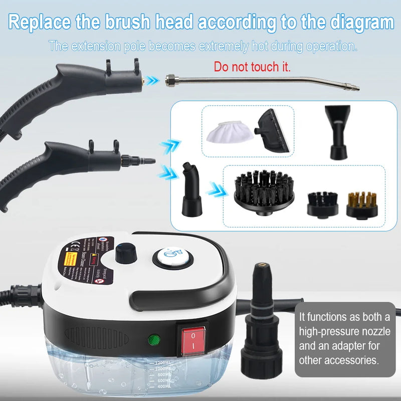 Portable Handheld Steam Cleaner