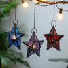 Forged Iron Star Hanging Candlestick