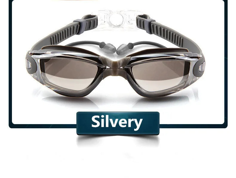 Lunettes de natation anti-buée avec protection UV