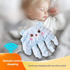 Soothing Cartoon Bear Sleep Aid Pillow with Remote Control for Newborns
