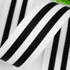 Striped Grosgrain Ribbon – Double-Sided Polyester Cotton, 1 Inch Wide