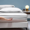 100% Bamboo Bed Sheet Set with Deep Pocket Fitted Sheet