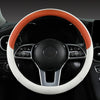 Perforated Nappa Leather Steering Wheel Cover